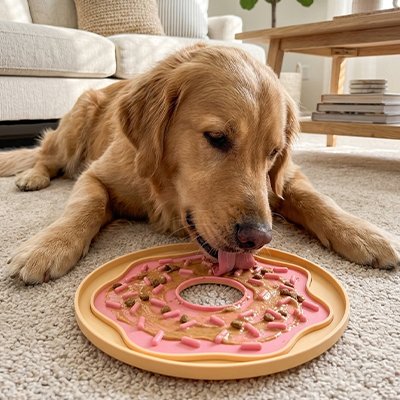 Tapis de lechage Chien