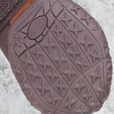 Chaussure pour Chien - DogBoots™ - Marron - Mon meilleur amis