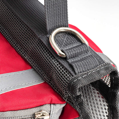 Sac de Voyage Chien - DogBackpack™ - Rouge - Mon meilleur amis