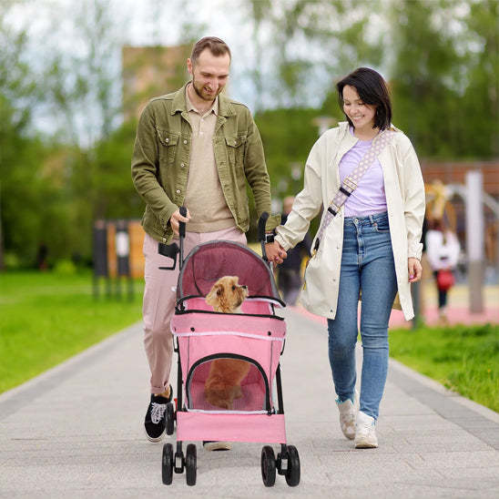 Poussette pour Chien | Pliable Comfort - Mon meilleur amis