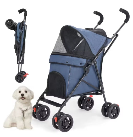 Poussette pour Chien | Pliable Comfort - Mon meilleur amis