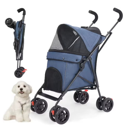 Poussette pour Chien | Pliable Comfort - Mon meilleur amis