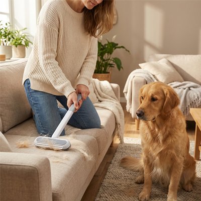 Brosse anti poil 