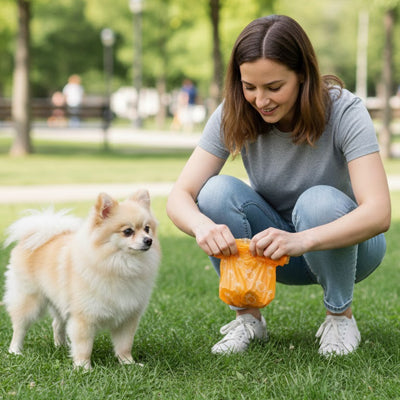 filler mace les crottes de son chien