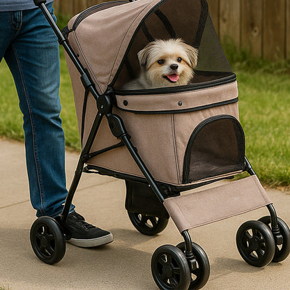 Poussette pour Chien | Pliable Comfort - Mon meilleur amis