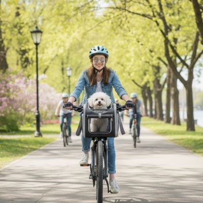 Panier à vélo pour Chien 