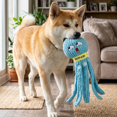 Peluche pour chien 