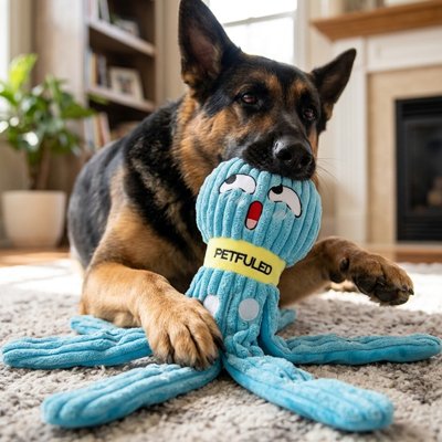 Peluche pour chien 
