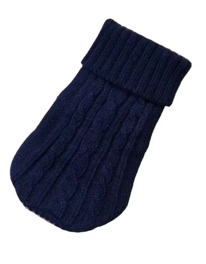 Pull / Chandail pour Chien | Tricot Torsadé Multicolore
