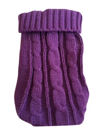 Pull / Chandail pour Chien | Tricot Torsadé Multicolore