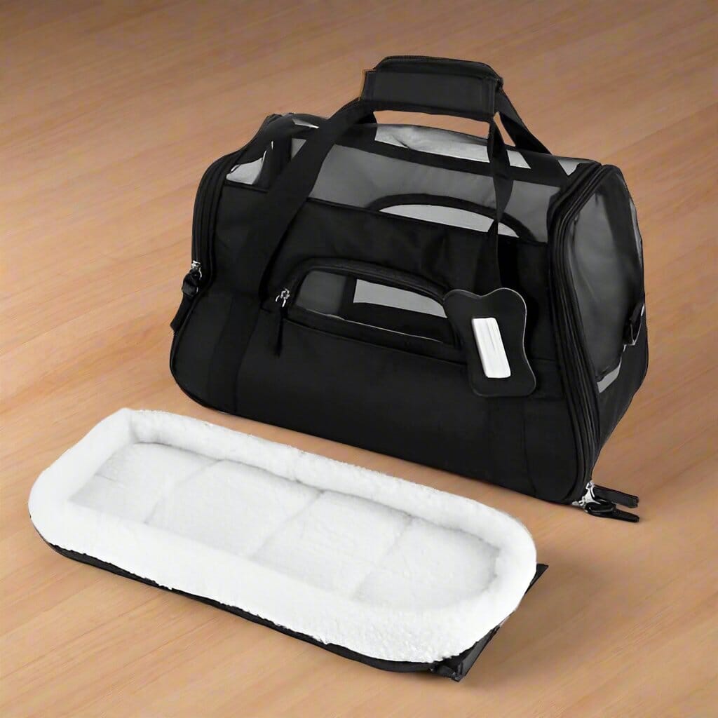 Sac de Transport pour Chien - DogCarrierBag™ - Noir - Mon meilleur amis