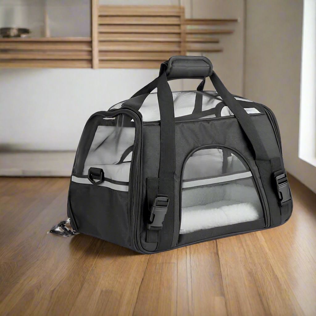 Sac de Transport pour Chien - DogCarrierBag™ - Noir - Mon meilleur amis
